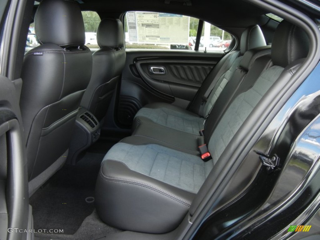 Sho Charcoal Black Mayan Gray Miko Suede Interior 2013 Ford