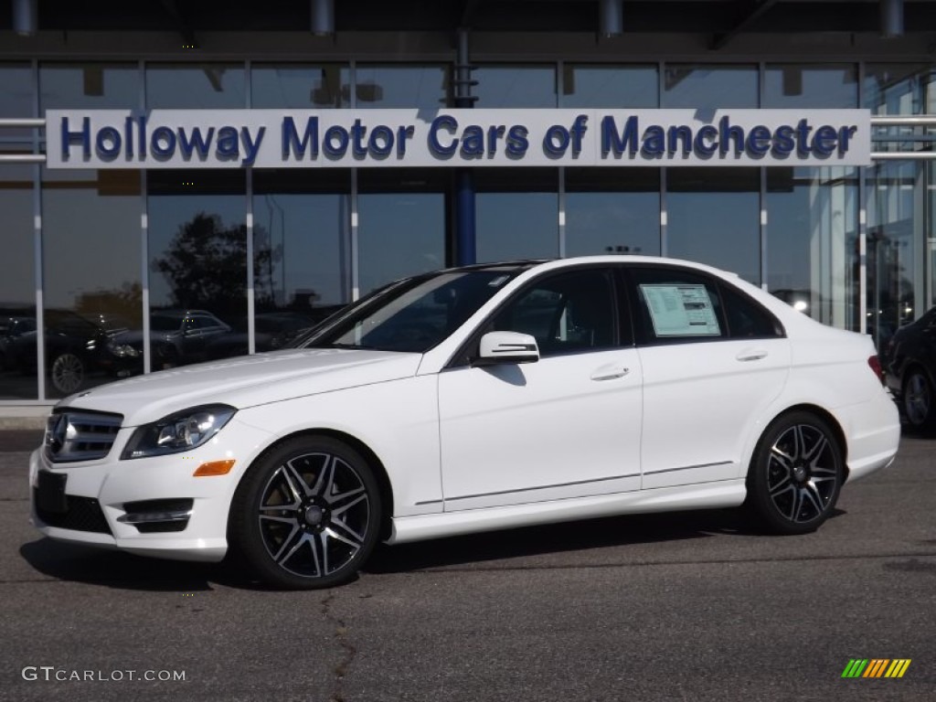 Polar White Mercedes-Benz C