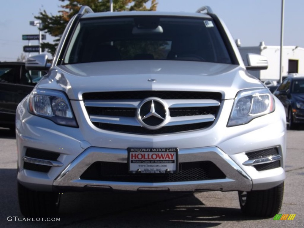 2013 GLK 350 4Matic - Iridium Silver Metallic / Black photo #2
