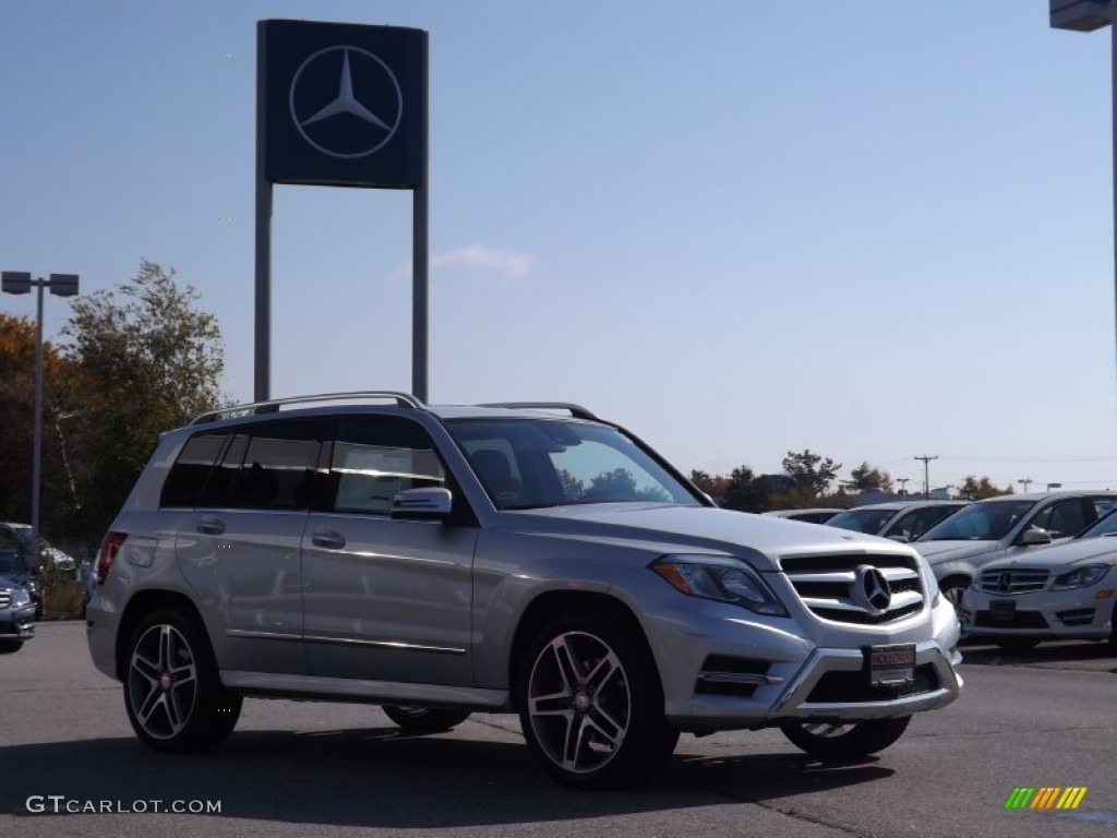 2013 GLK 350 4Matic - Iridium Silver Metallic / Black photo #3