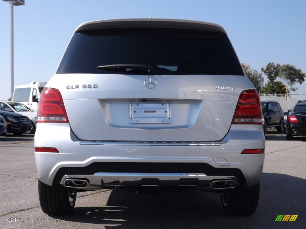 2013 GLK 350 4Matic - Iridium Silver Metallic / Black photo #4
