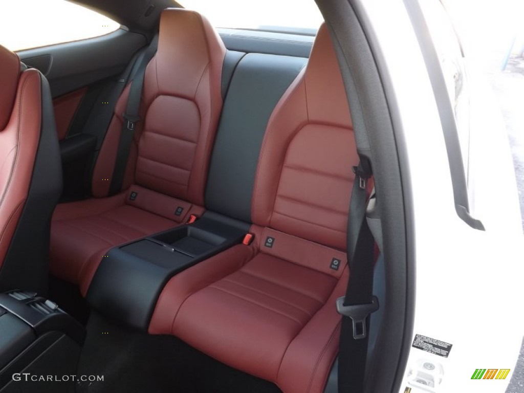 Red/Black Interior 2013 Mercedes-Benz C 250 Coupe Photo #71768619