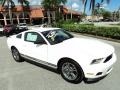 2012 Performance White Ford Mustang V6 Premium Coupe  photo #3