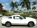 Performance White 2012 Ford Mustang V6 Premium Coupe Exterior