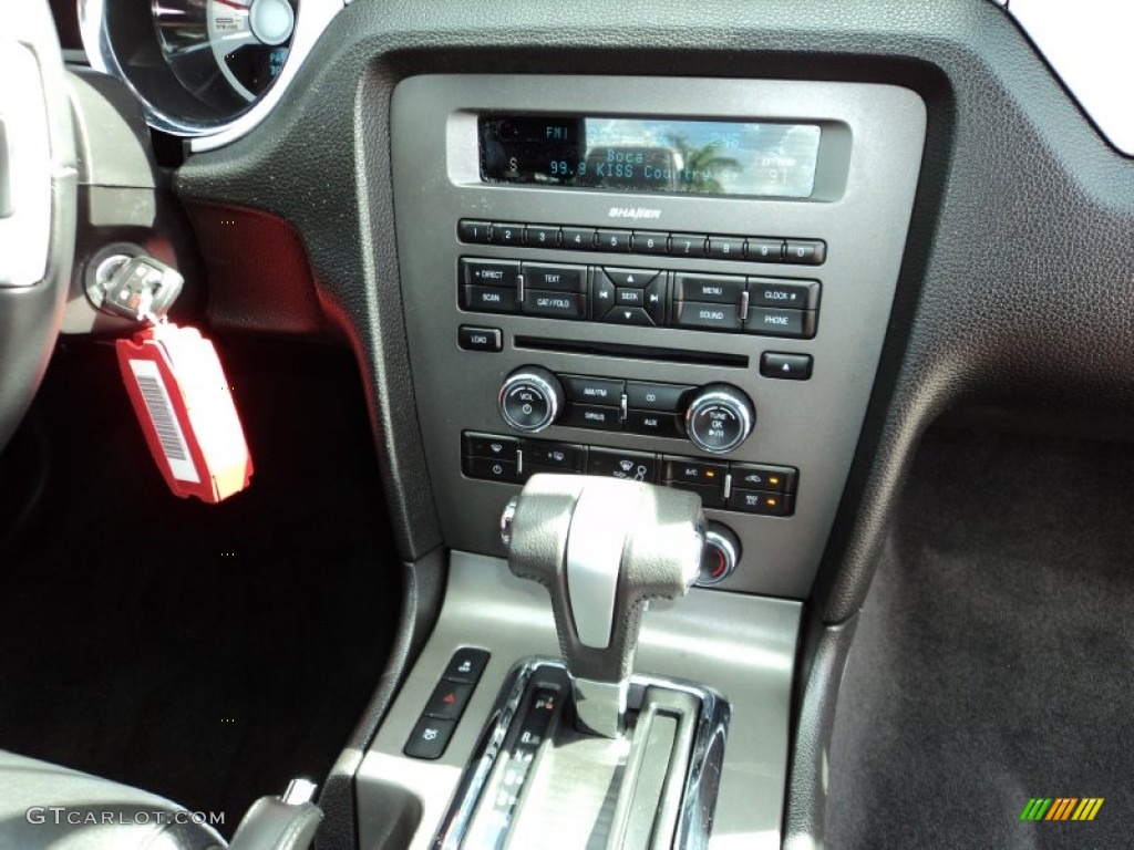 2012 Ford Mustang V6 Premium Coupe Controls Photo #71768835