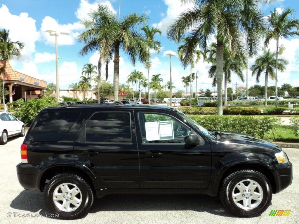 Black 2007 Ford Escape Limited Exterior Photo #71769246