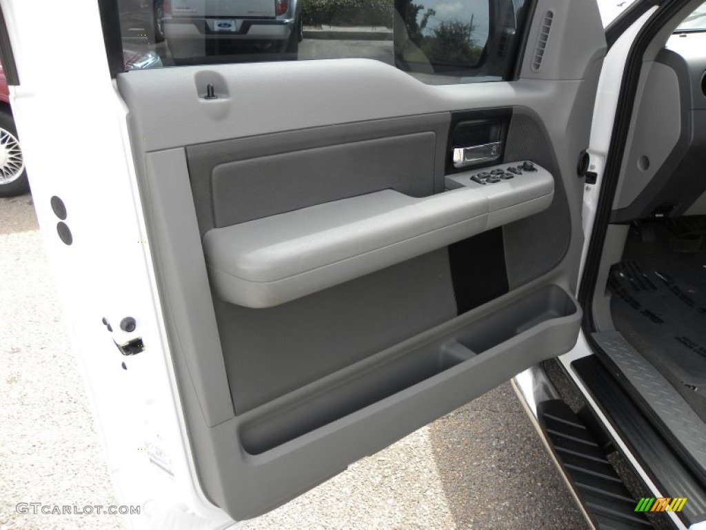 2006 F150 XLT SuperCab - Oxford White / Medium Flint photo #6