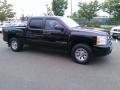 2008 Black Chevrolet Silverado 1500 LS Crew Cab 4x4  photo #3