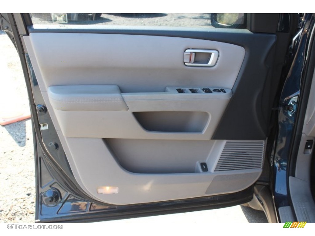 2010 Pilot EX-L 4WD - Bali Blue Pearl / Gray photo #9