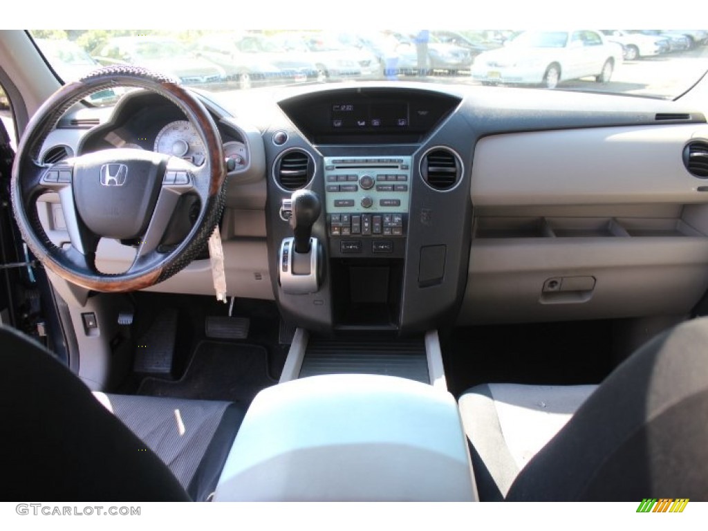 2010 Pilot EX-L 4WD - Bali Blue Pearl / Gray photo #12