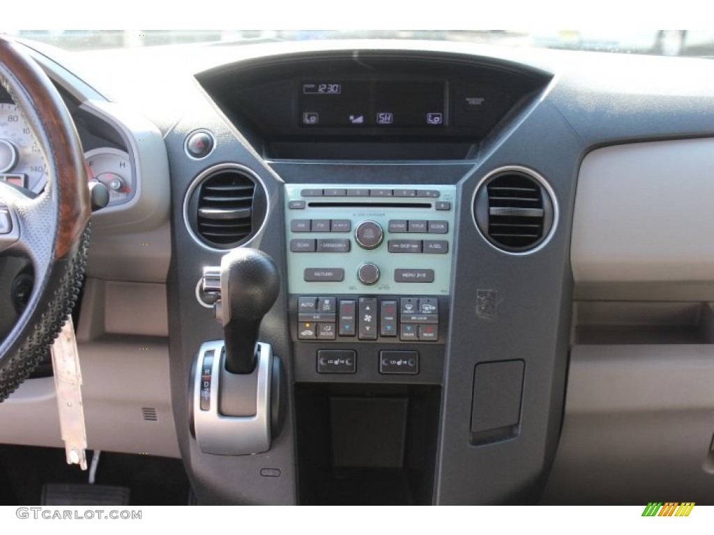 2010 Pilot EX-L 4WD - Bali Blue Pearl / Gray photo #13