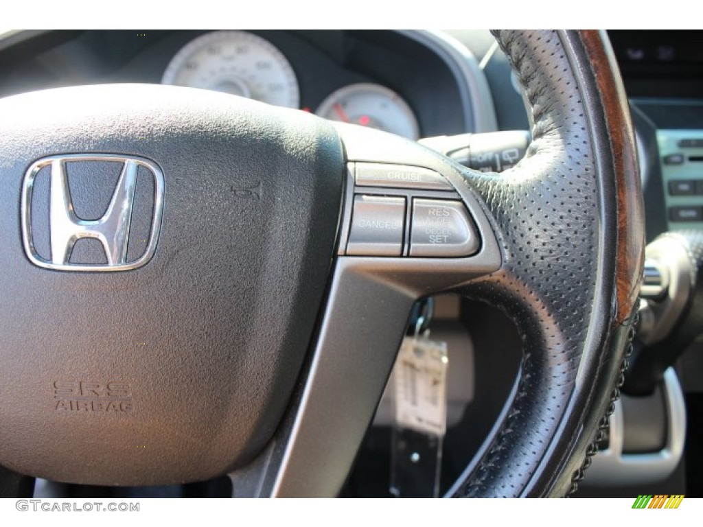 2010 Pilot EX-L 4WD - Bali Blue Pearl / Gray photo #16