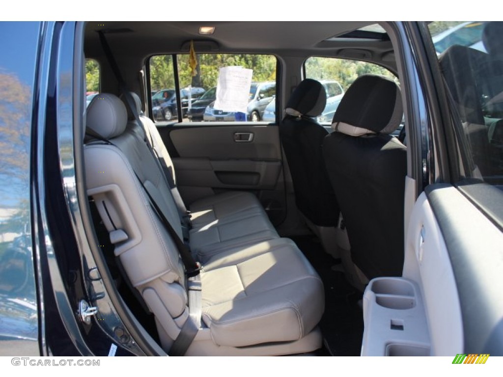 2010 Pilot EX-L 4WD - Bali Blue Pearl / Gray photo #22