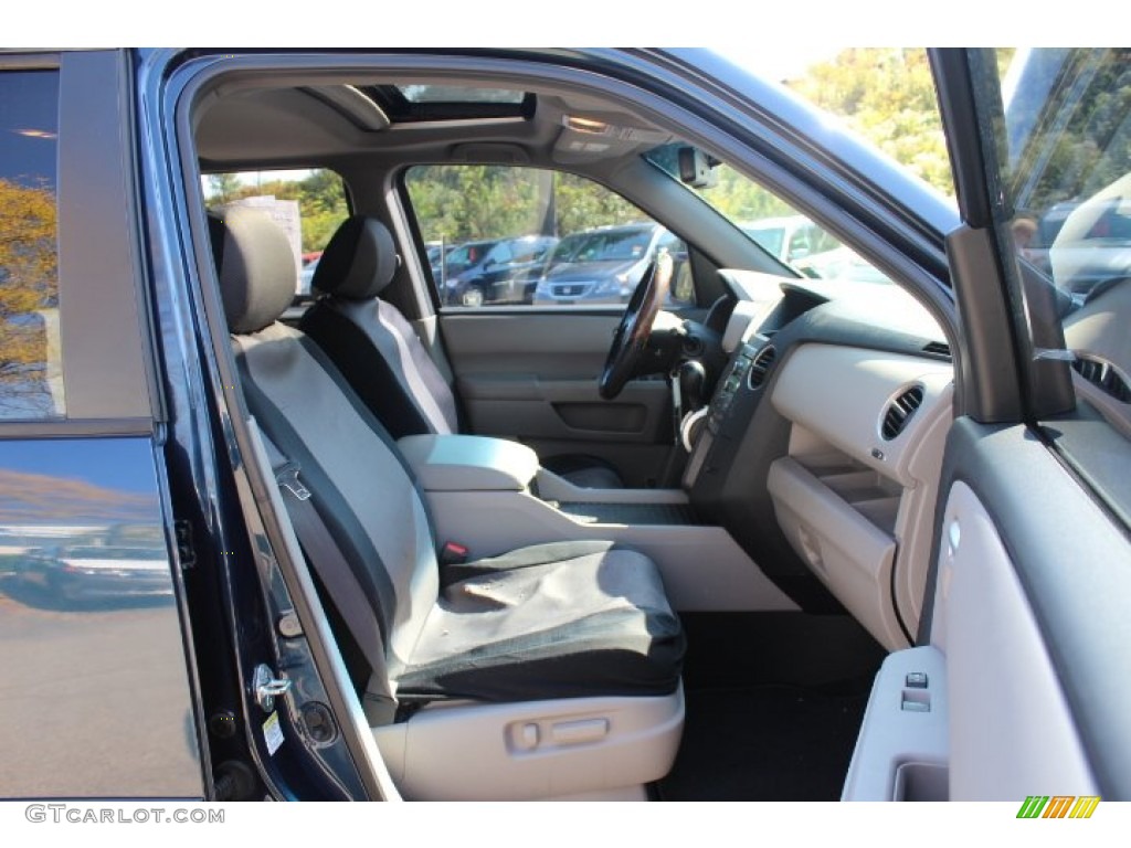 2010 Pilot EX-L 4WD - Bali Blue Pearl / Gray photo #25