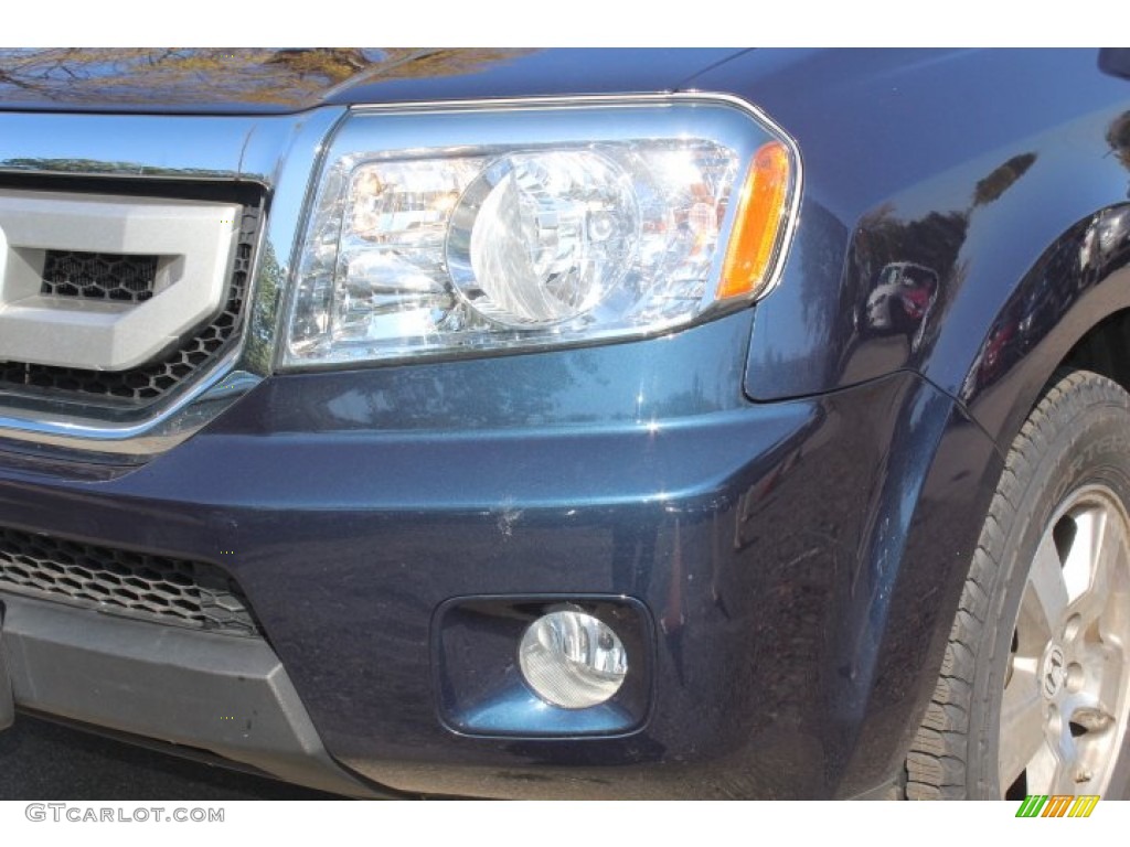 2010 Pilot EX-L 4WD - Bali Blue Pearl / Gray photo #27