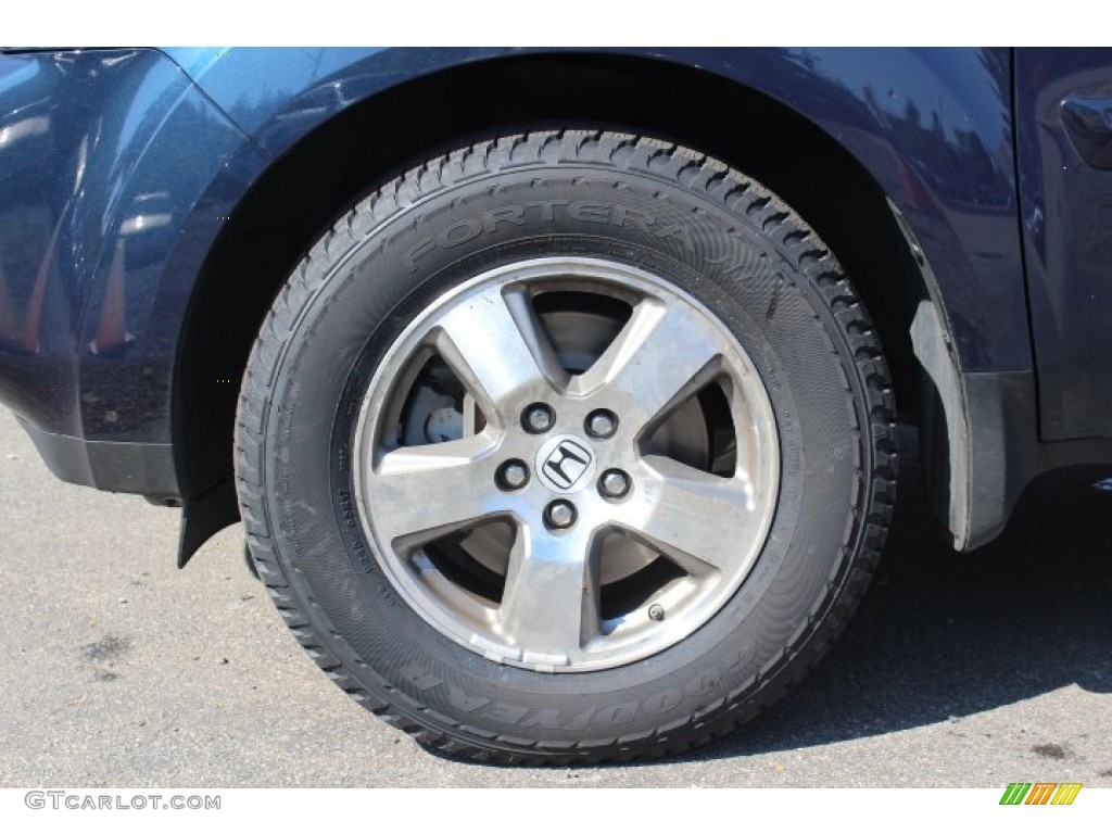 2010 Pilot EX-L 4WD - Bali Blue Pearl / Gray photo #28