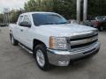 2009 Summit White Chevrolet Silverado 1500 LT Extended Cab 4x4  photo #8