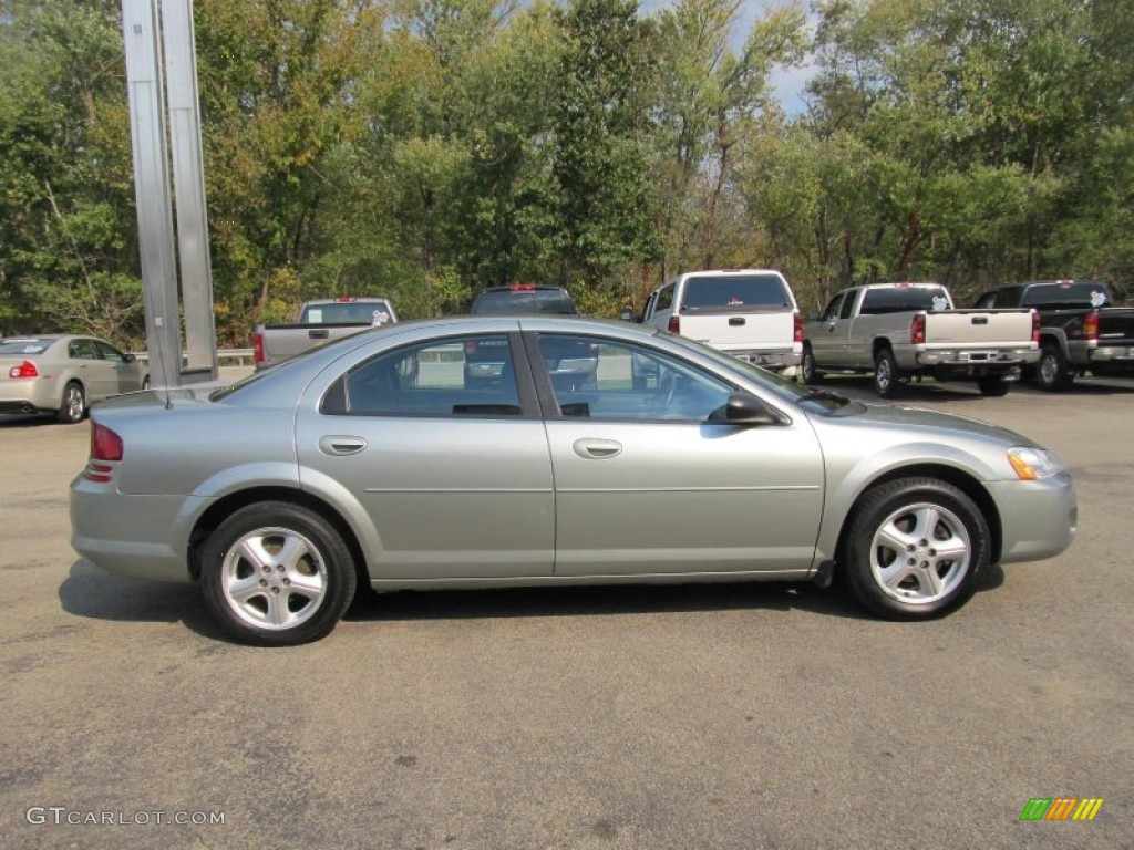 2005 Stratus SXT Sedan - Satin Jade Pearl / Dark Slate Gray photo #7