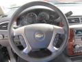 Ebony 2013 Chevrolet Avalanche LS 4x4 Black Diamond Edition Steering Wheel