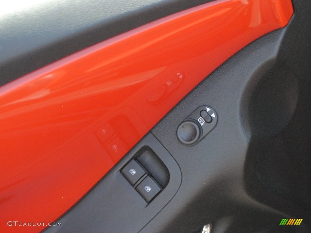 2010 Camaro LT/RS Coupe - Black / Black/Inferno Orange photo #16