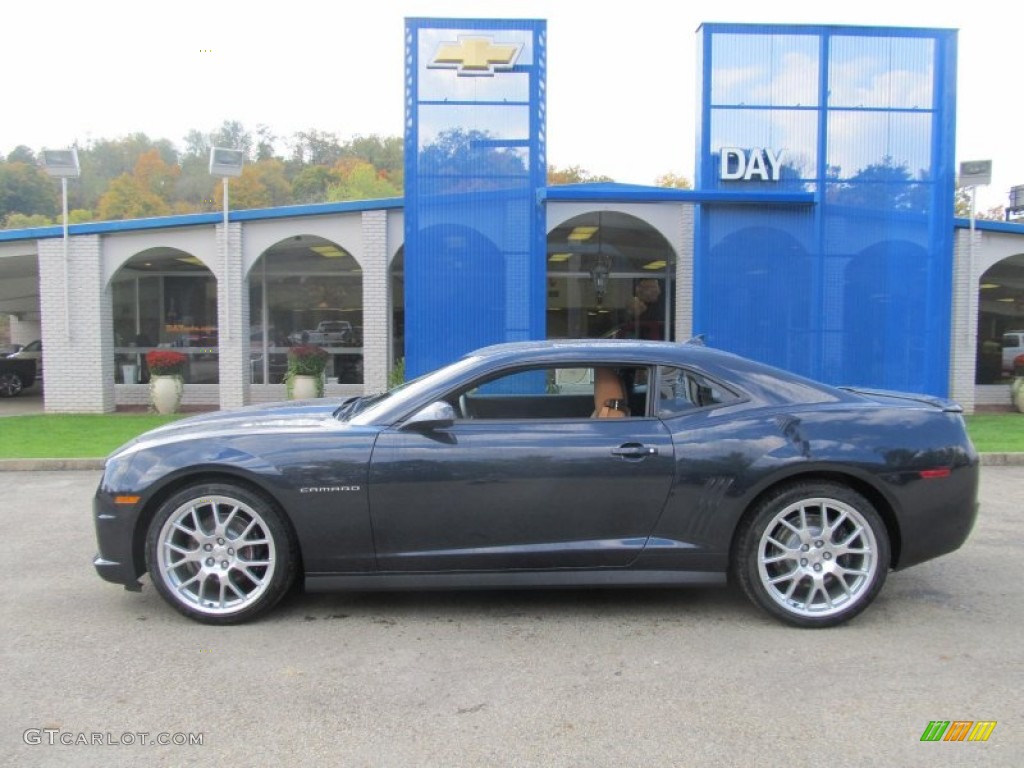 2013 Camaro SS Dusk Special Edition Coupe - Blue Ray Metallic / Special Edition Dusk Mojave photo #2