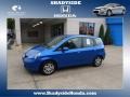 2008 Vivid Blue Pearl Honda Fit Hatchback  photo #1