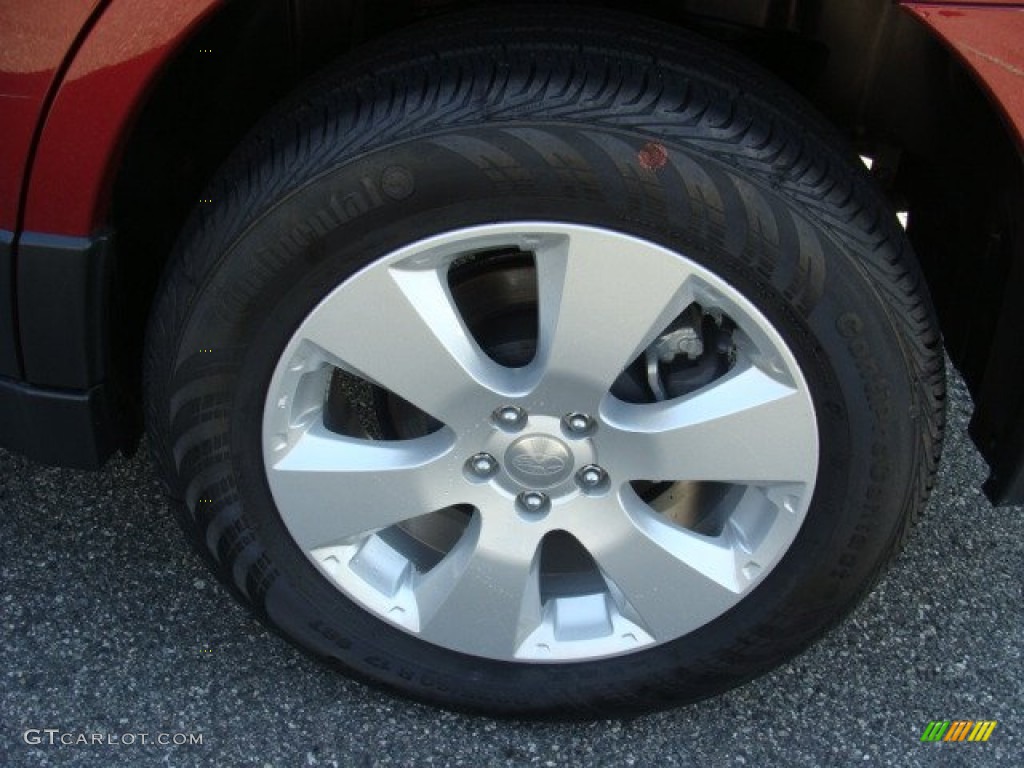 2012 Subaru Outback 2.5i Premium Wheel Photo #71775405