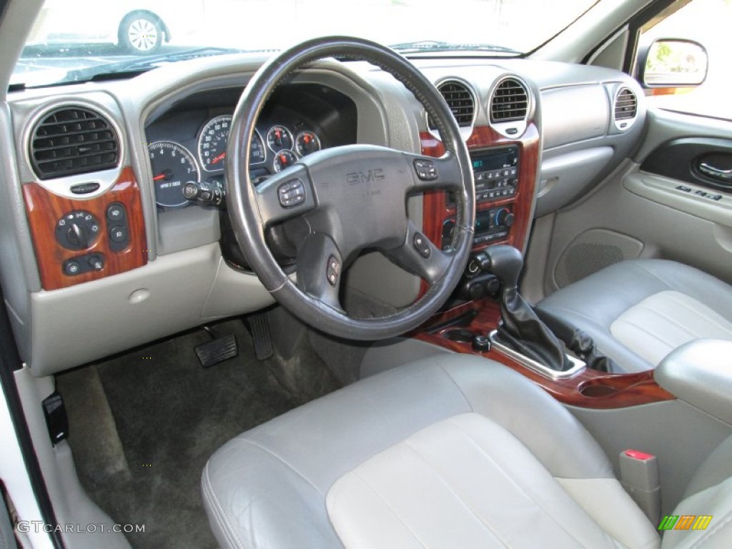 Medium Pewter Interior 2003 GMC Envoy XL SLT 4x4 Photo #71776083