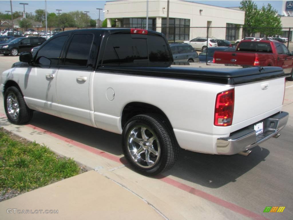 2005 Ram 1500 SLT Quad Cab - Bright White / Dark Slate Gray photo #14