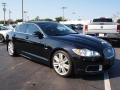 2010 Ultimate Black Jaguar XF XFR Sport Sedan  photo #2