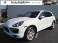 2011 Sand White Porsche Cayenne Turbo  photo #1