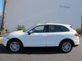 2011 Sand White Porsche Cayenne Turbo  photo #3