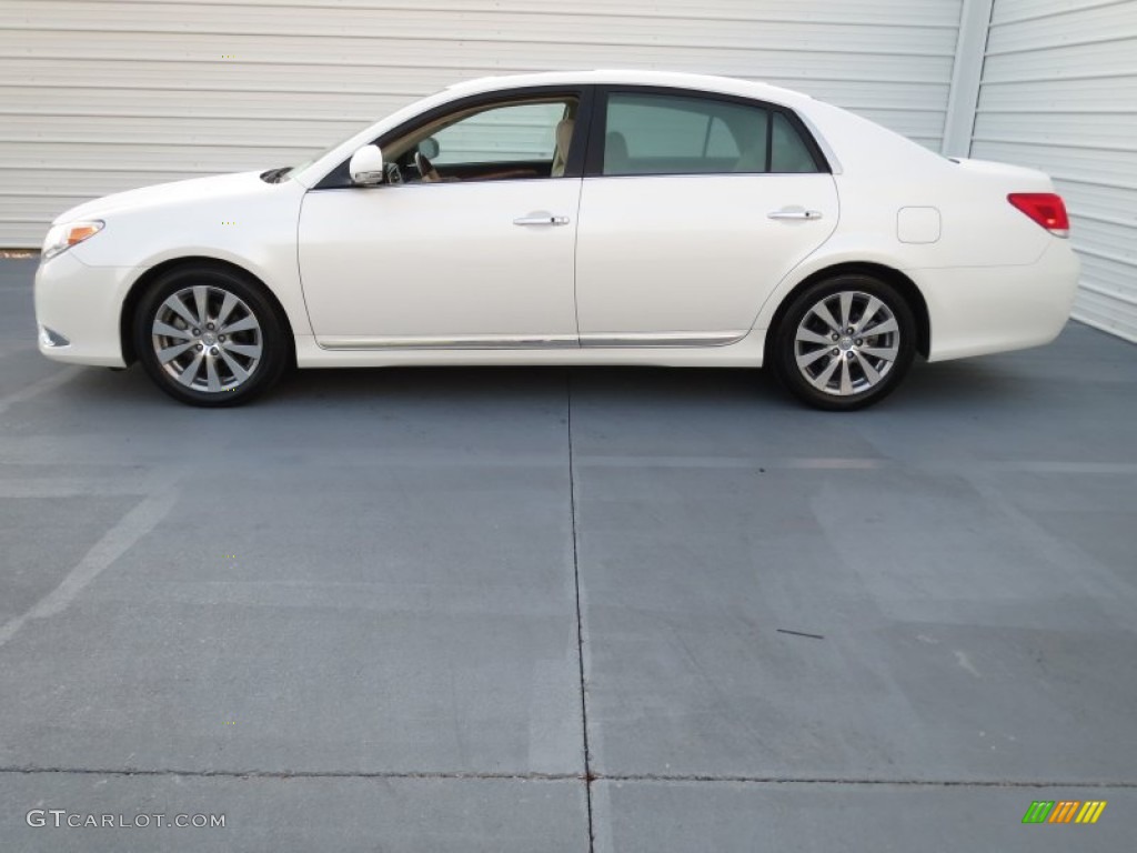 2012 Avalon Limited - Blizzard White Pearl / Ivory photo #5