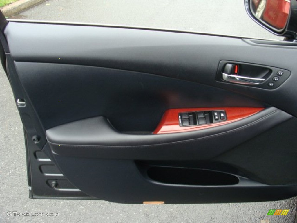 2009 Lexus ES 350 Black Door Panel Photo #71779494