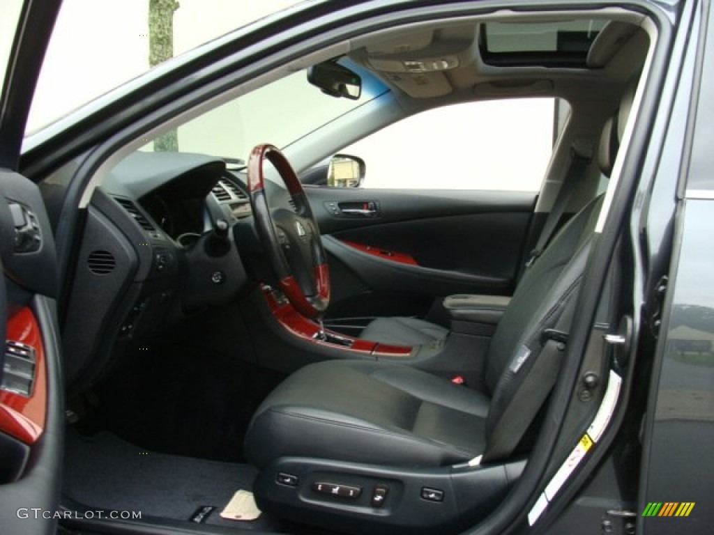 Black Interior 2009 Lexus ES 350 Photo #71779503