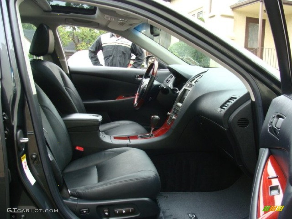 Black Interior 2009 Lexus ES 350 Photo #71779512