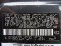  2009 ES 350 Smokey Granite Mica Color Code 1G0