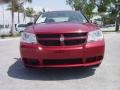 2008 Inferno Red Crystal Pearl Dodge Avenger SE  photo #9