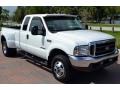Oxford White 2001 Ford F350 Super Duty Lariat SuperCab 4x4 Exterior