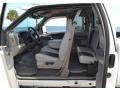 Medium Graphite 2001 Ford F350 Super Duty Lariat SuperCab 4x4 Interior Color