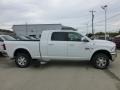 Bright White 2012 Dodge Ram 3500 HD Laramie Mega Cab 4x4 Exterior