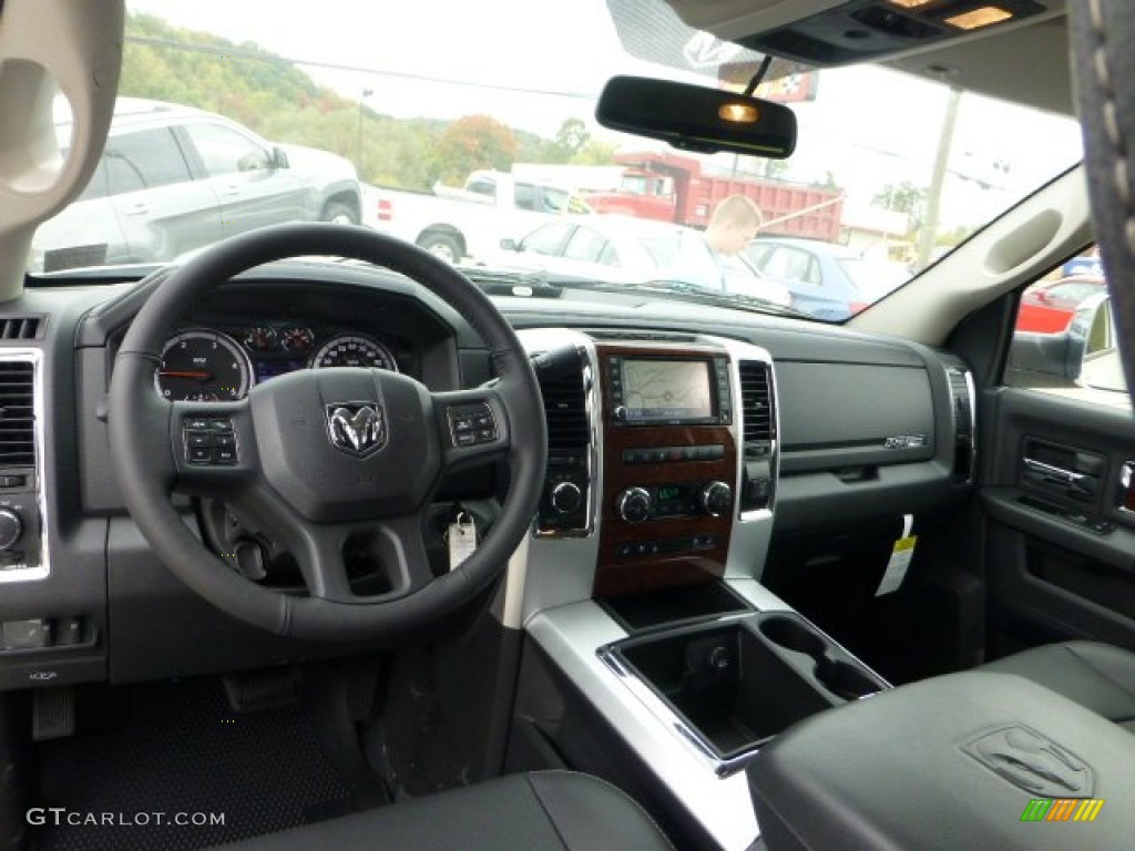 Dark Slate/Medium Graystone Interior 2012 Dodge Ram 3500 HD Laramie Mega Cab 4x4 Photo #71783115