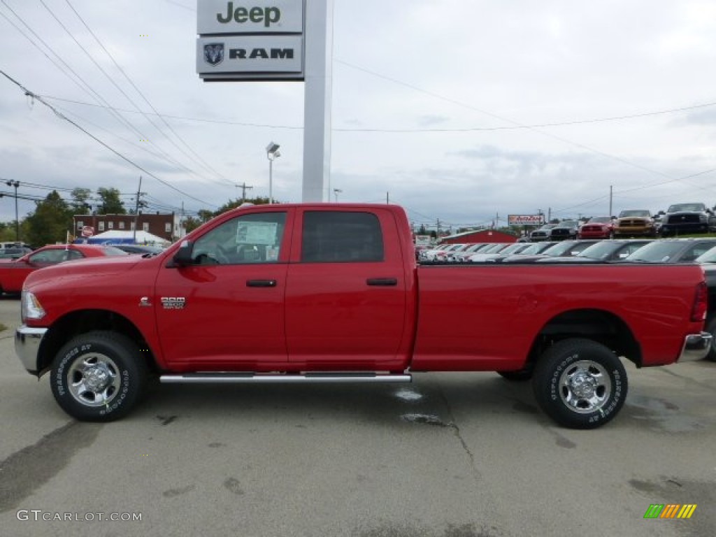 2012 Ram 3500 HD ST Crew Cab 4x4 - Flame Red / Dark Slate/Medium Graystone photo #2