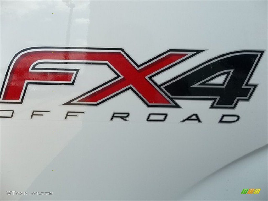 2013 F150 FX4 SuperCrew 4x4 - Oxford White / Black photo #12