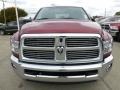 2012 Deep Cherry Red Crystal Pearl Dodge Ram 3500 HD Laramie Mega Cab 4x4  photo #8