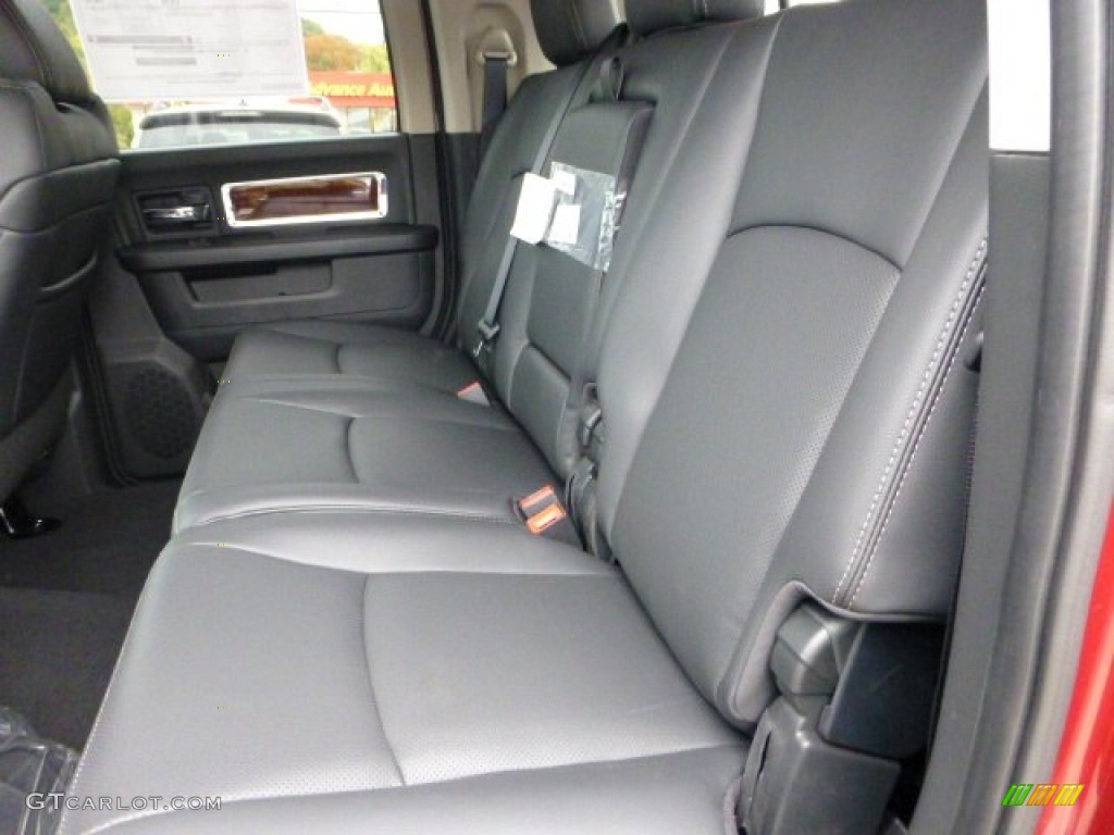 Dark Slate Interior 2012 Dodge Ram 3500 HD Laramie Mega Cab 4x4 Photo #71784120