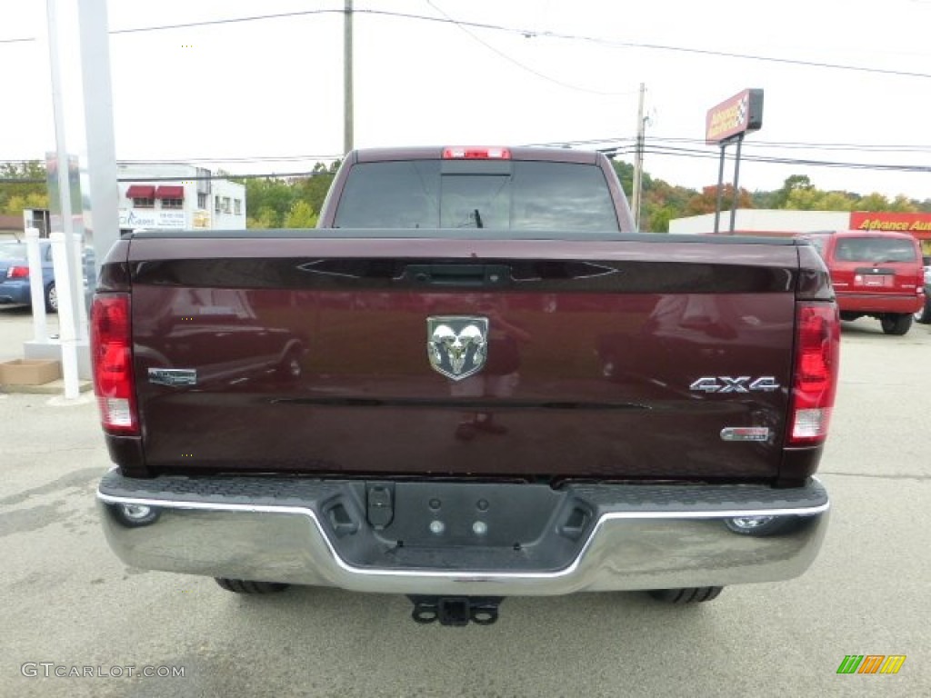 2012 Ram 2500 HD Laramie Crew Cab 4x4 - Deep Molten Red Pearl / Dark Slate photo #4