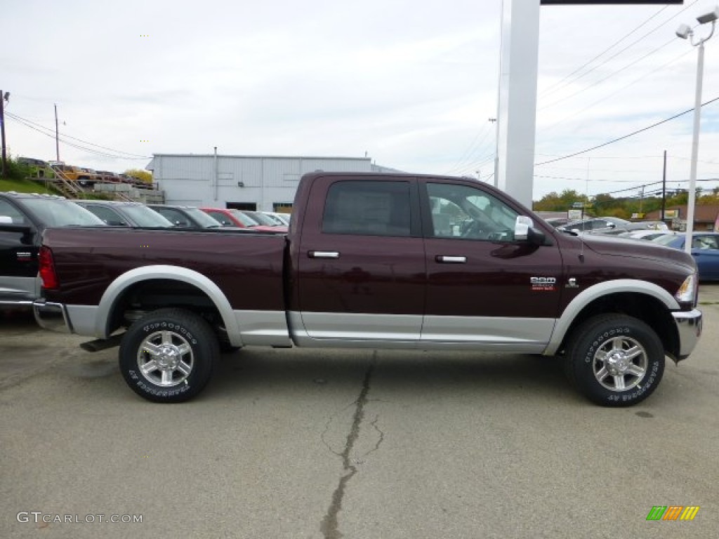 2012 Ram 2500 HD Laramie Crew Cab 4x4 - Deep Molten Red Pearl / Dark Slate photo #6