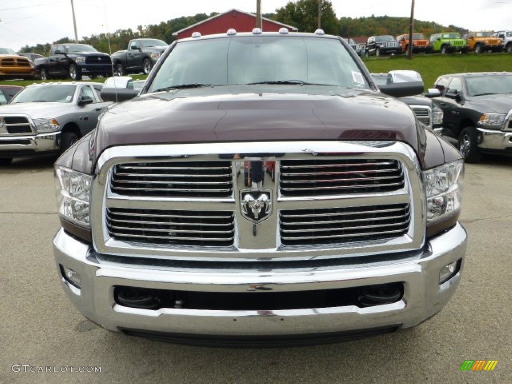 2012 Ram 2500 HD Laramie Crew Cab 4x4 - Deep Molten Red Pearl / Dark Slate photo #8