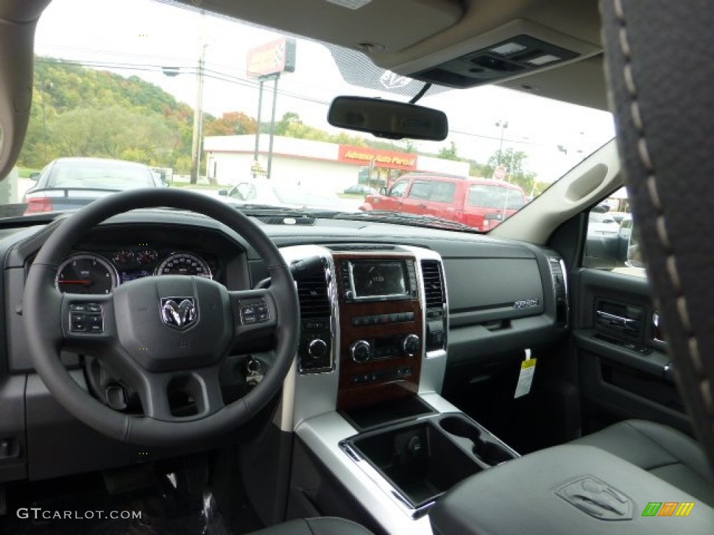 2012 Ram 2500 HD Laramie Crew Cab 4x4 - Deep Molten Red Pearl / Dark Slate photo #12